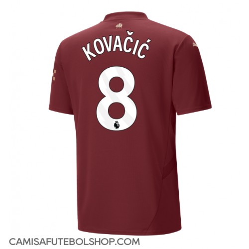 Camisa de time de futebol Manchester City Mateo Kovacic #8 Replicas 3º Equipamento 2024-25 Manga Curta